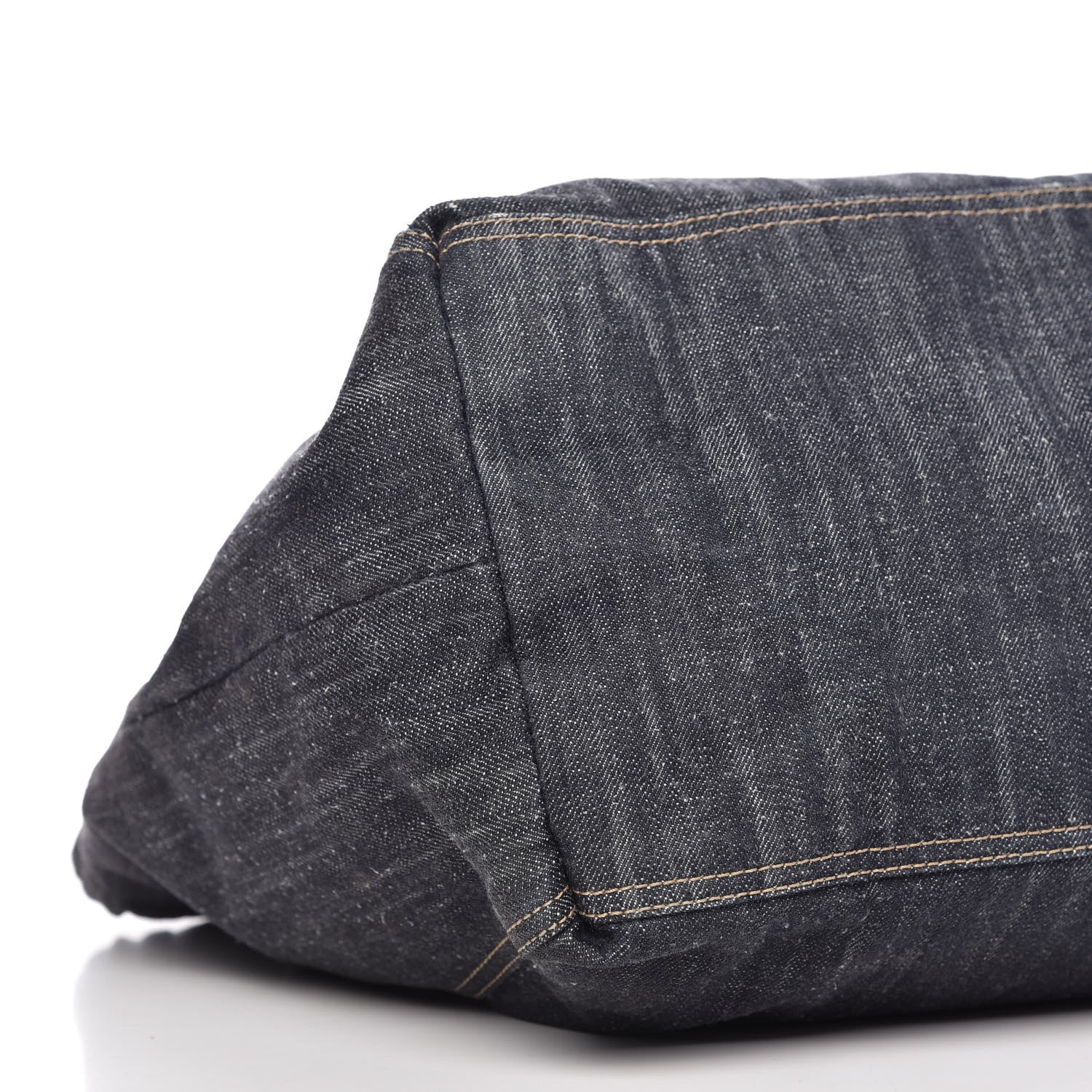 Chanel Denim XL Coco Cabas Tote Blue 7 of 11