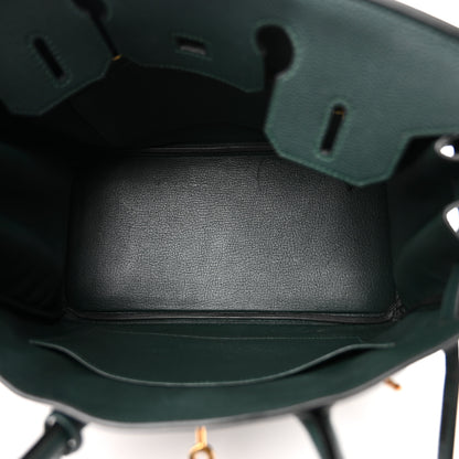 Hermes Togo Birkin 30 Vert Cypress 5 of 10