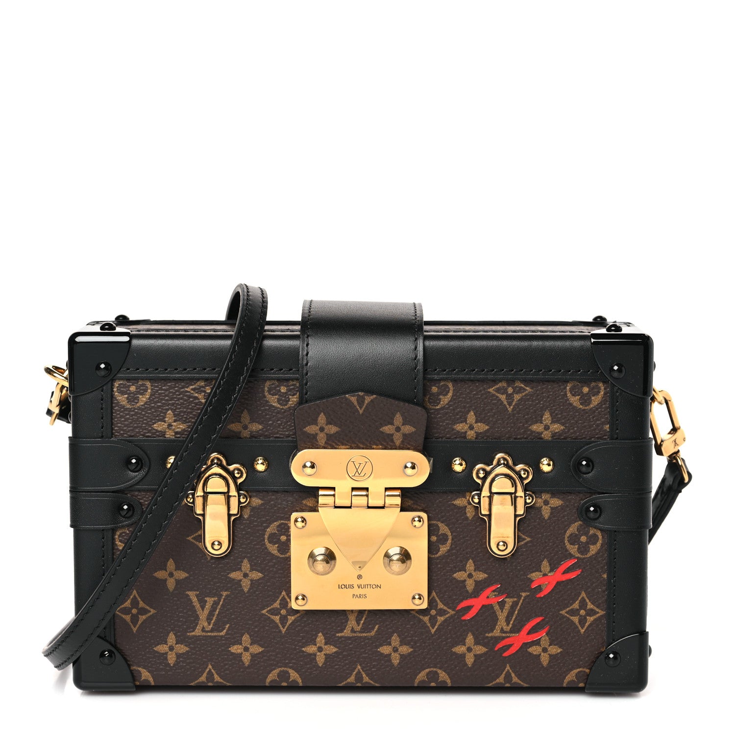 Louis Vuitton Monogram Petite Malle Black 1 of 9