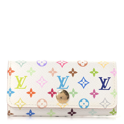 Louis Vuitton Monogram Multicolor Multicles 4 Key Holder White 1 of 7