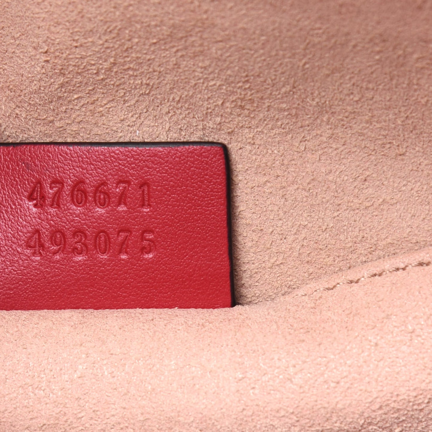 Calfskin Matelasse GG Marmont Dome Backpack Hibiscus Red