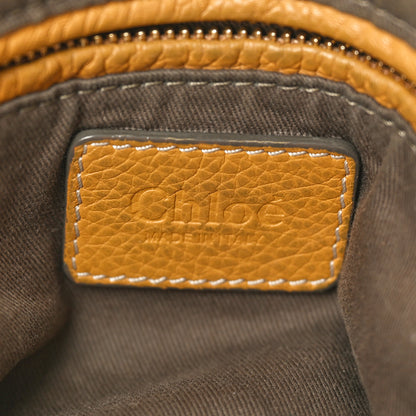 Chloe Calfskin Medium Marcie Satchel Sand Shell 6 of 15