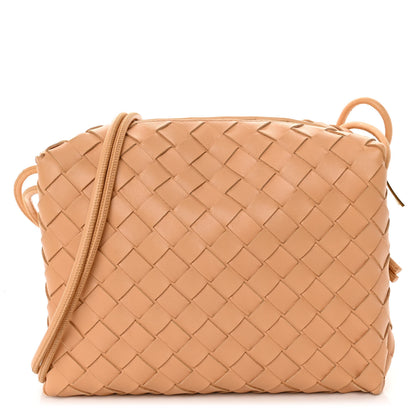Bottega Veneta Nappa Intrecciato Small Loop Camera Bag Almond 1 of 9