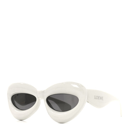 Loewe Acetate Inflated Cat-Eye Sunglasses LW40097I White 1 of 7