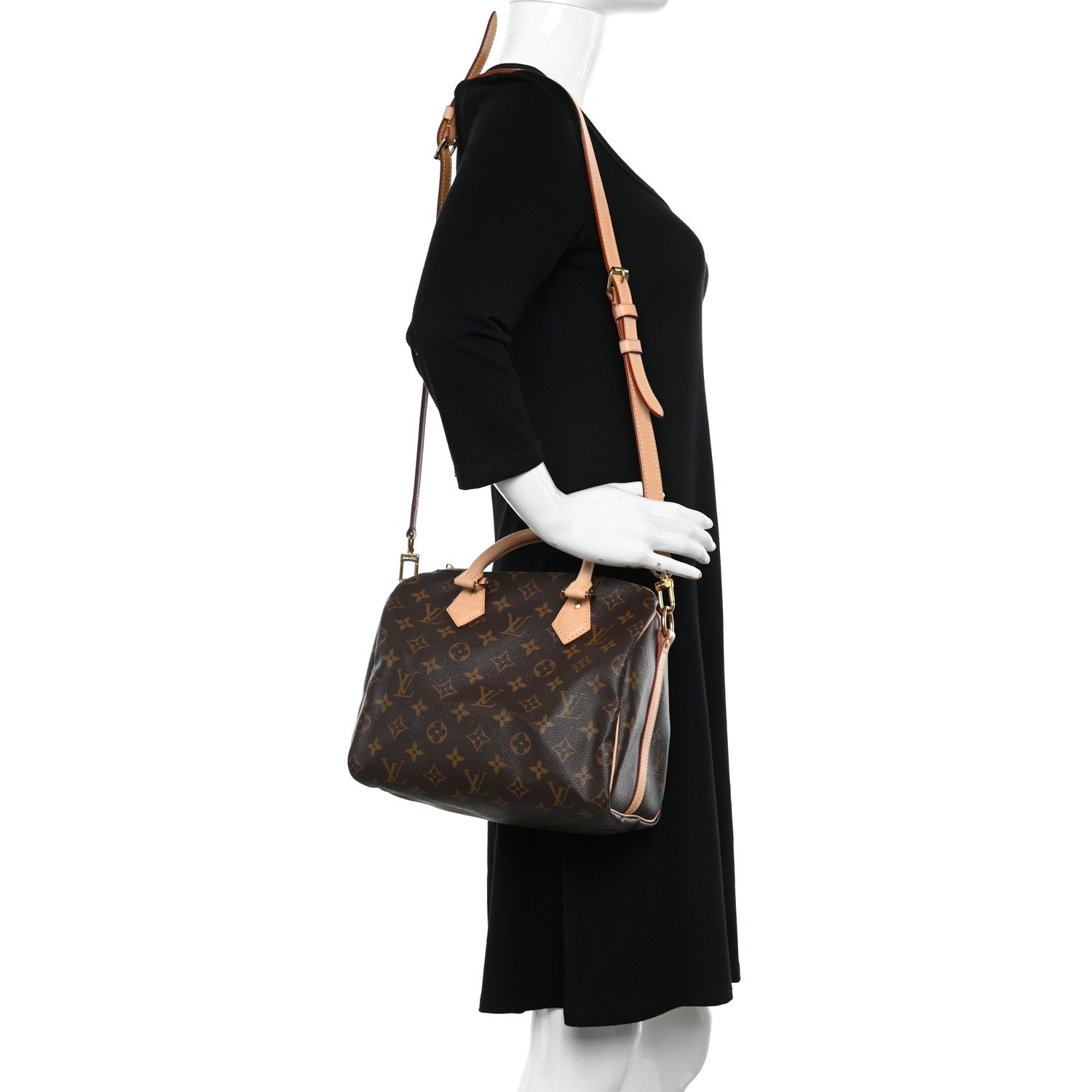 Louis Vuitton Monogram Speedy Bandouliere 25 2 of 10