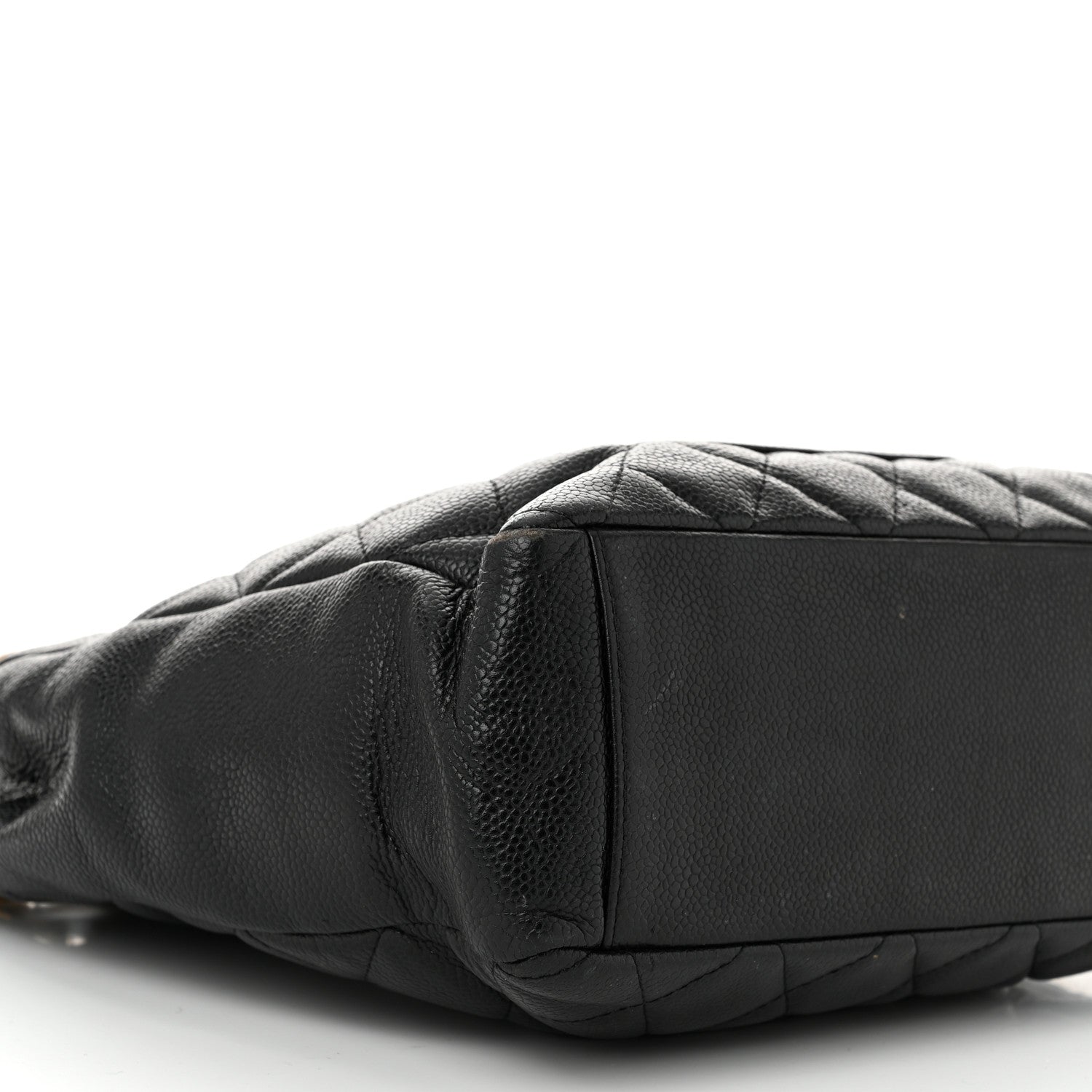 Chanel Caviar Quilted Petit Shopping Tote PST Black 8 of 13