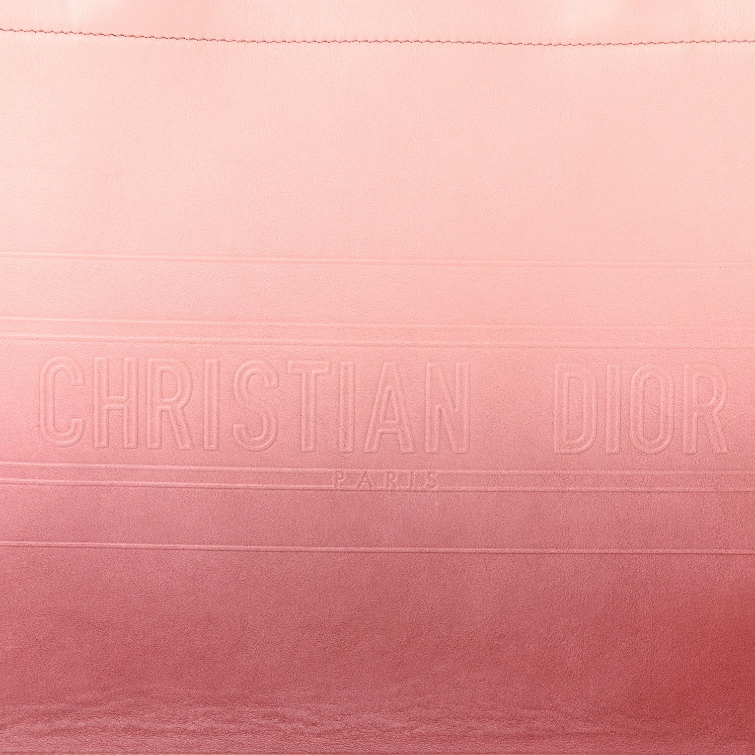 Christian Dior Gradient Smooth Calfskin Embossed Medium Book Tote Pink 8 of 10
