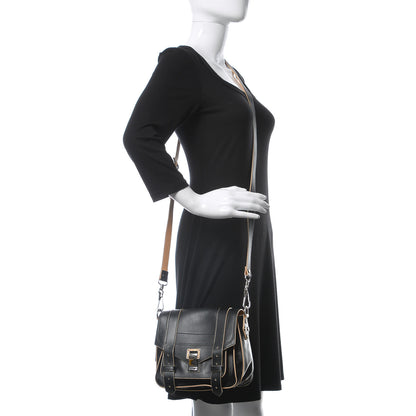Proenza Schouler Calfskin Mini PS1 Pouch Messenger Black 2 of 20