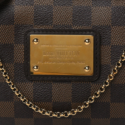 Louis Vuitton Damier Ebene Eva Clutch 8 of 11