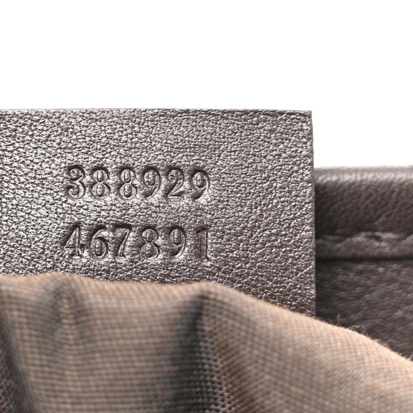 GG Supreme Monogram Medium Joy Tote Dark Brown