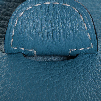 Hermes Taurillon Clemence Evelyne III PM Blue Jean 10 of 12