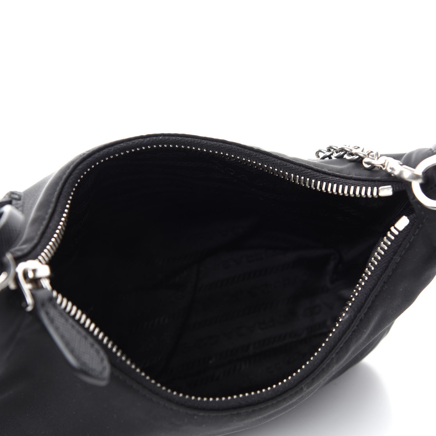 Prada Nylon Re-Edition 2005 Shoulder Bag Black 5 of 10