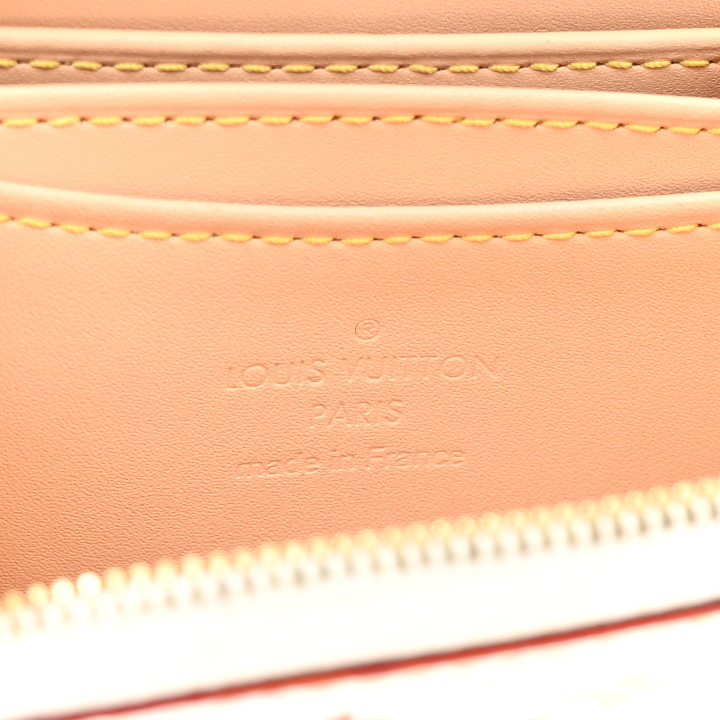 Monogram Multicolor Zippy Coin Purse Wallet White Litchi