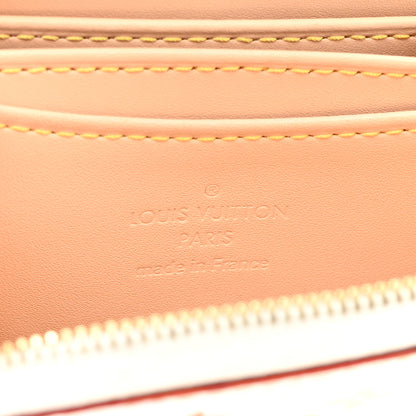 Louis Vuitton Monogram Multicolor Zippy Coin Purse Wallet White Litchi 7 of 7