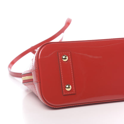 Louis Vuitton Vernis Alma BB Cherry 10 of 12