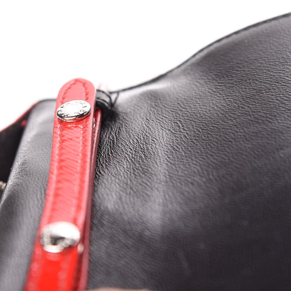 Prada Saffiano Vernice Wallet with Strap Rosso 8 of 12