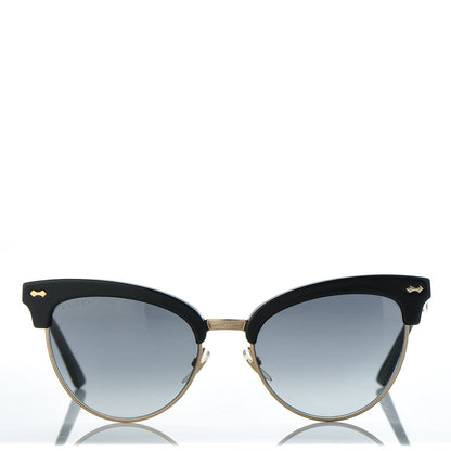 Gucci Damascato Cat Eye GG 4283/S Sunglasses Black Gold 2 of 7