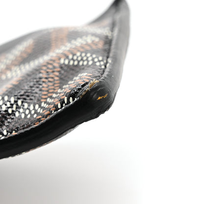 Goyard Goyardine Saint Sulpice Card Holder Black 8 of 9