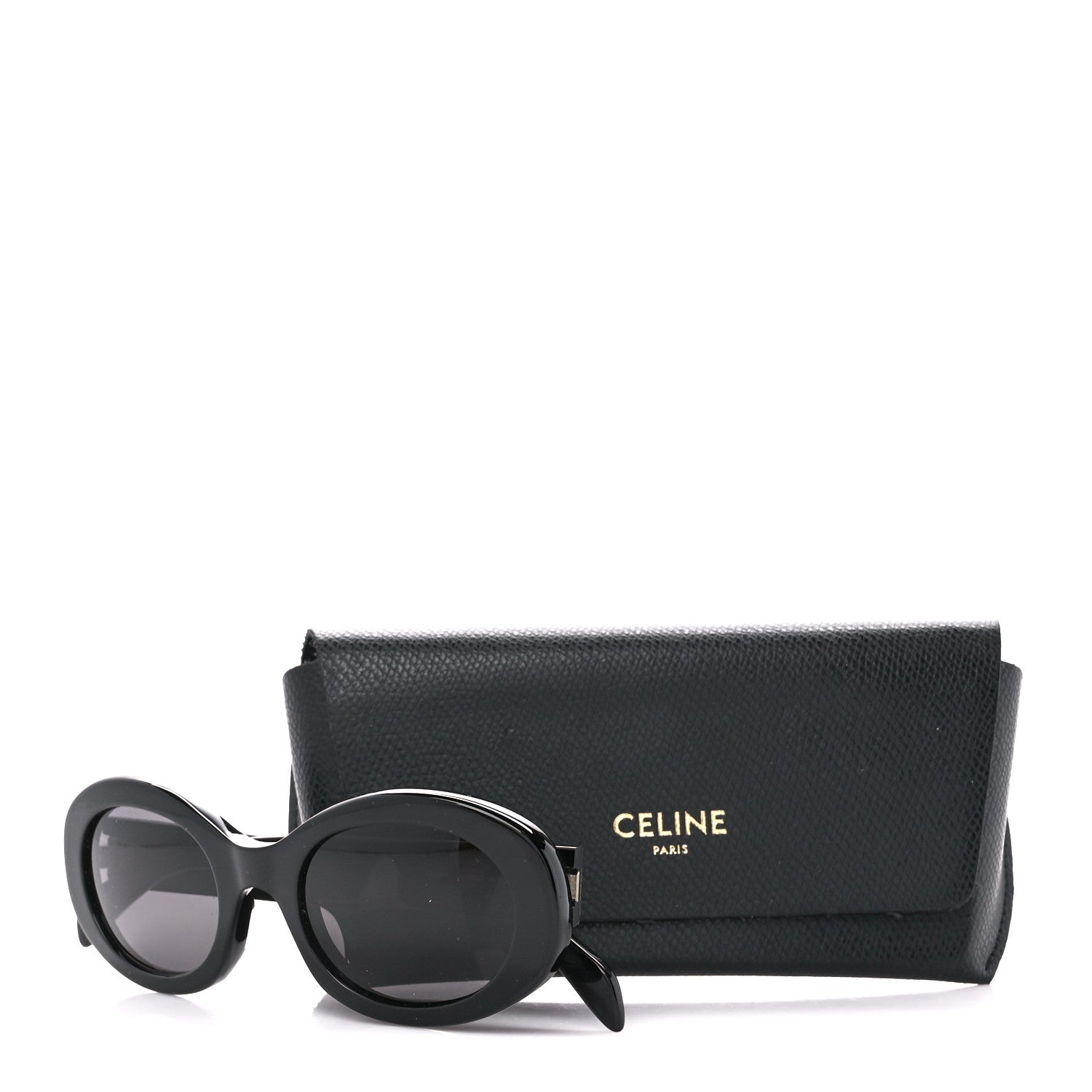 Celine Acetate Triomphe 01 Sunglasses CL 40194U Black 10 of 10