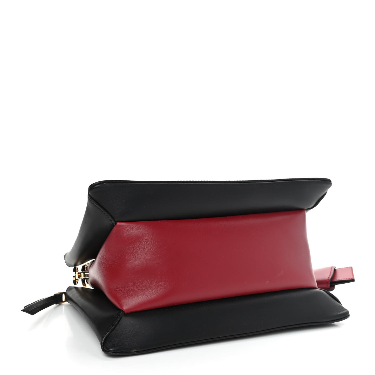 New Calfskin Small Deux Shoulder Bag Black