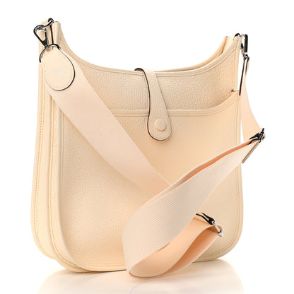 Hermes Taurillon Clemence Evelyne III PM Nata 3 of 10