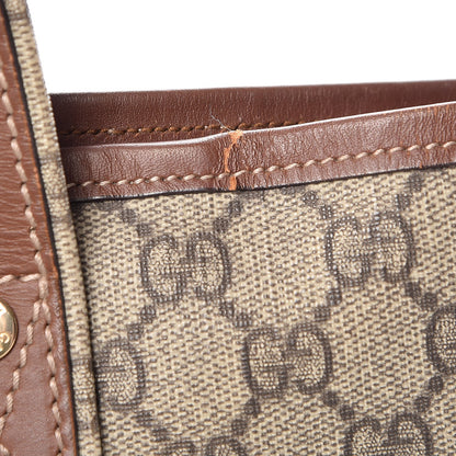 Gucci GG Plus Monogram Medium Signature Web Loop Tote Brown 9 of 17