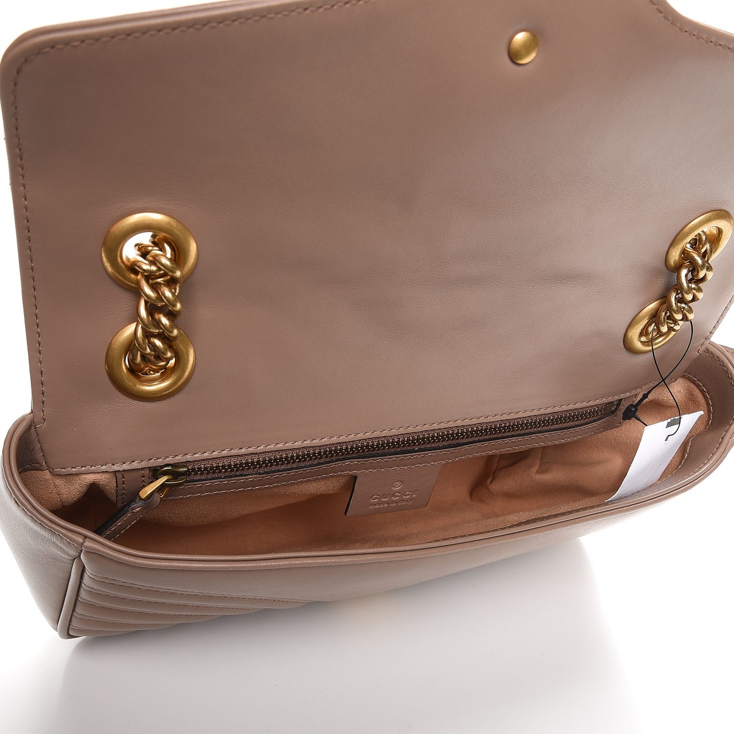 Calfskin Matelasse Small GG Marmont Shoulder Bag Porcelain Rose