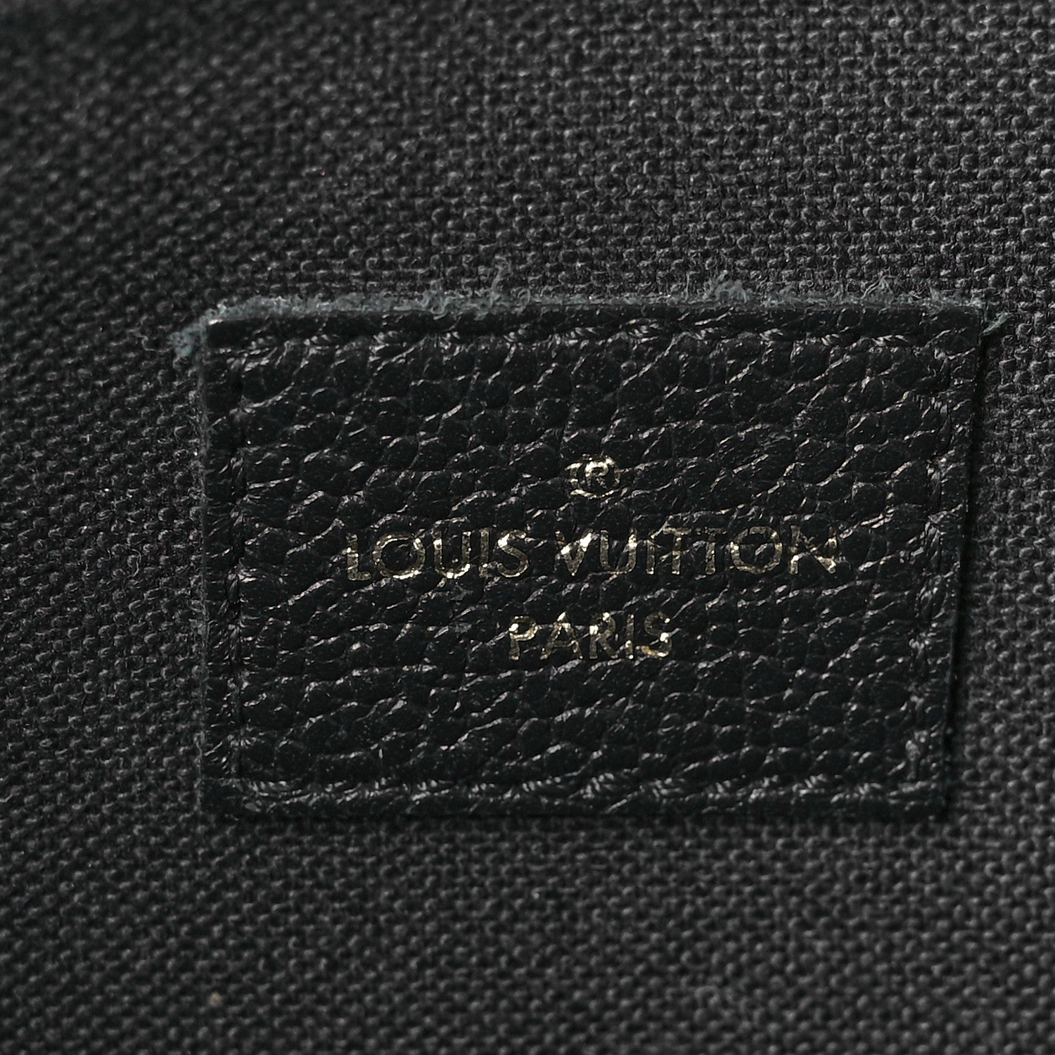 Louis Vuitton Empreinte Pochette Felicie Chain Wallet Black 7 of 11
