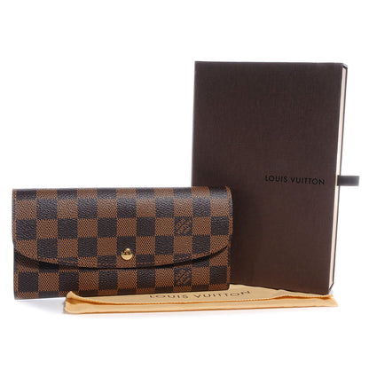 Louis Vuitton Damier Ebene Emilie Wallet 5 of 8
