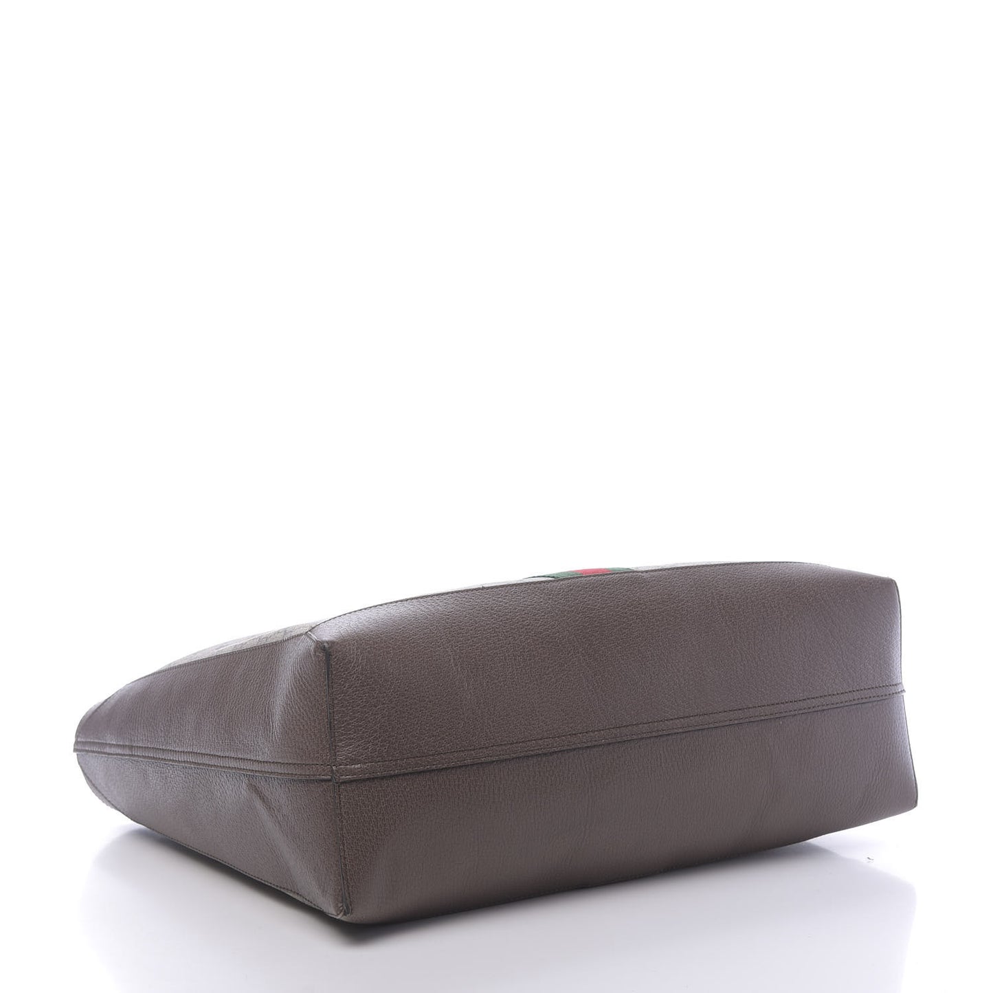 GG Supreme Monogram Web Ophidia Tote Brown