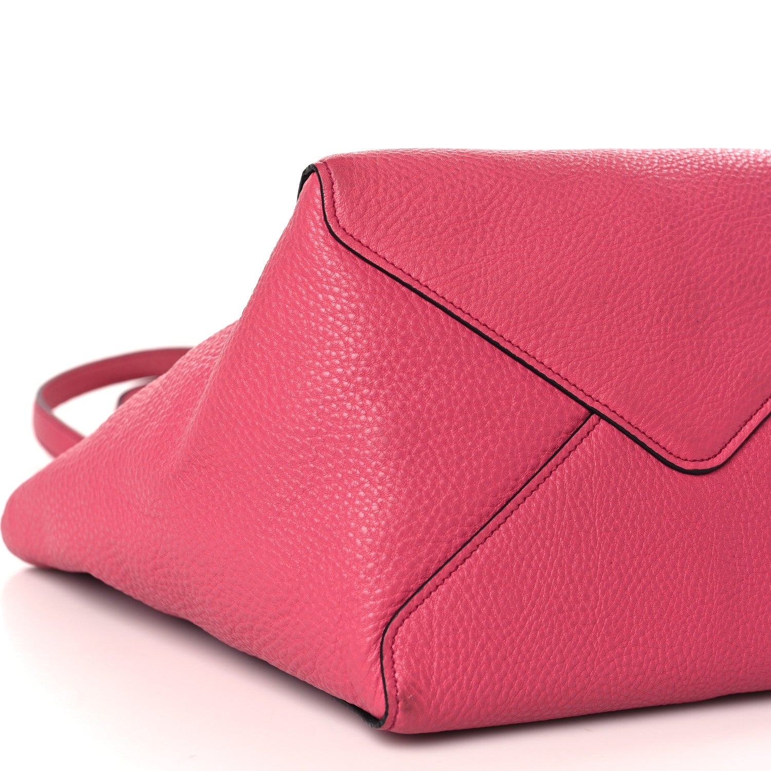 Prada Vitello Daino Canapa Tote Rosa 8 of 9