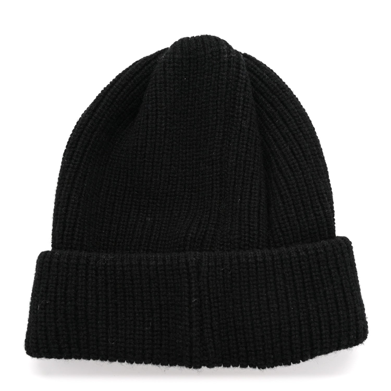 Chanel Cashmere Logo Beanie Hat Black White 3 of 5