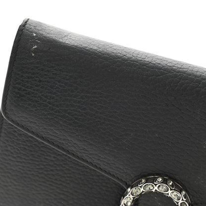 Gucci Calfskin Mini Dionysus Chain Wallet Black 11 of 12