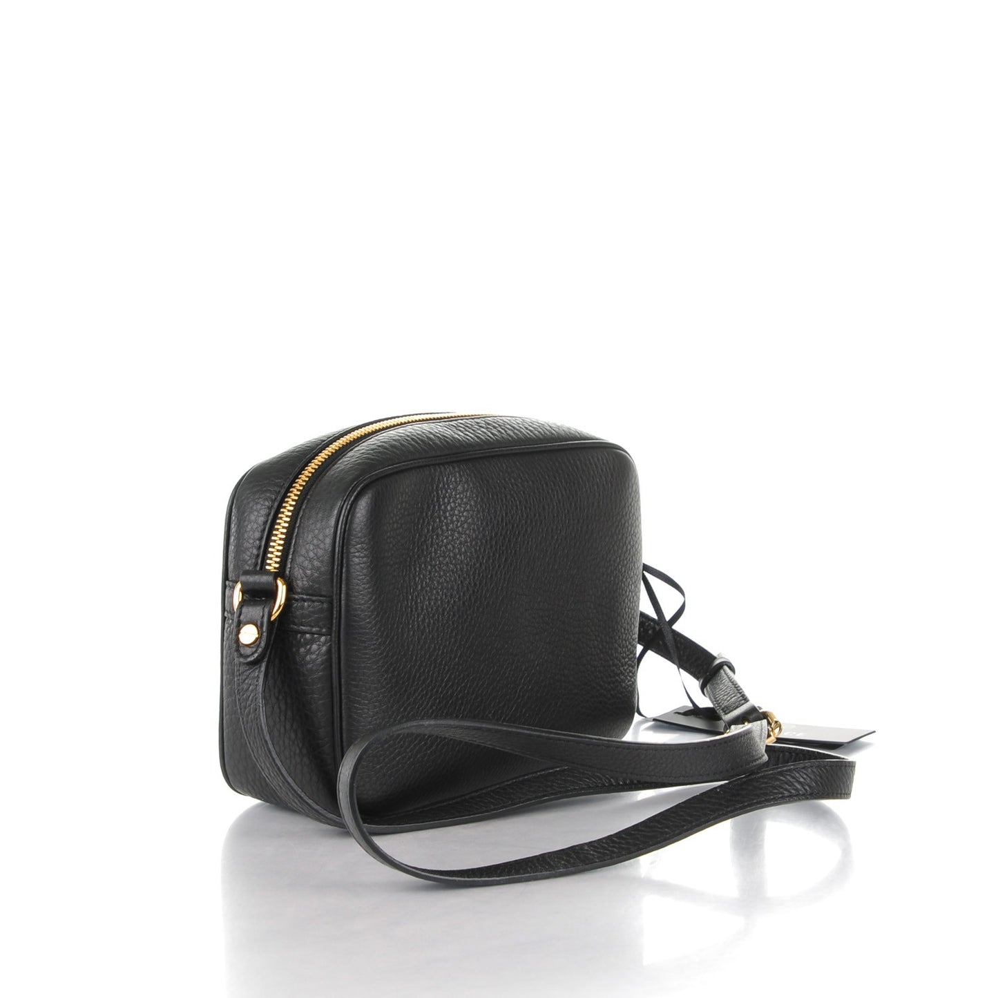 Calfskin Palazzo Camera Bag Black