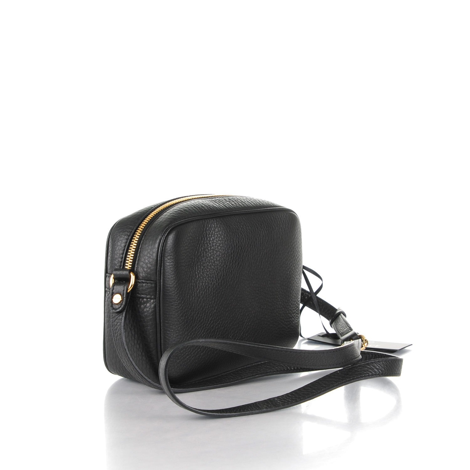 Versace Calfskin Palazzo Camera Bag Black 3 of 6
