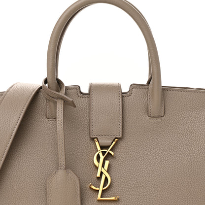 Saint Laurent Calfskin Baby Monogram Downtown Cabas Mink 8 of 10