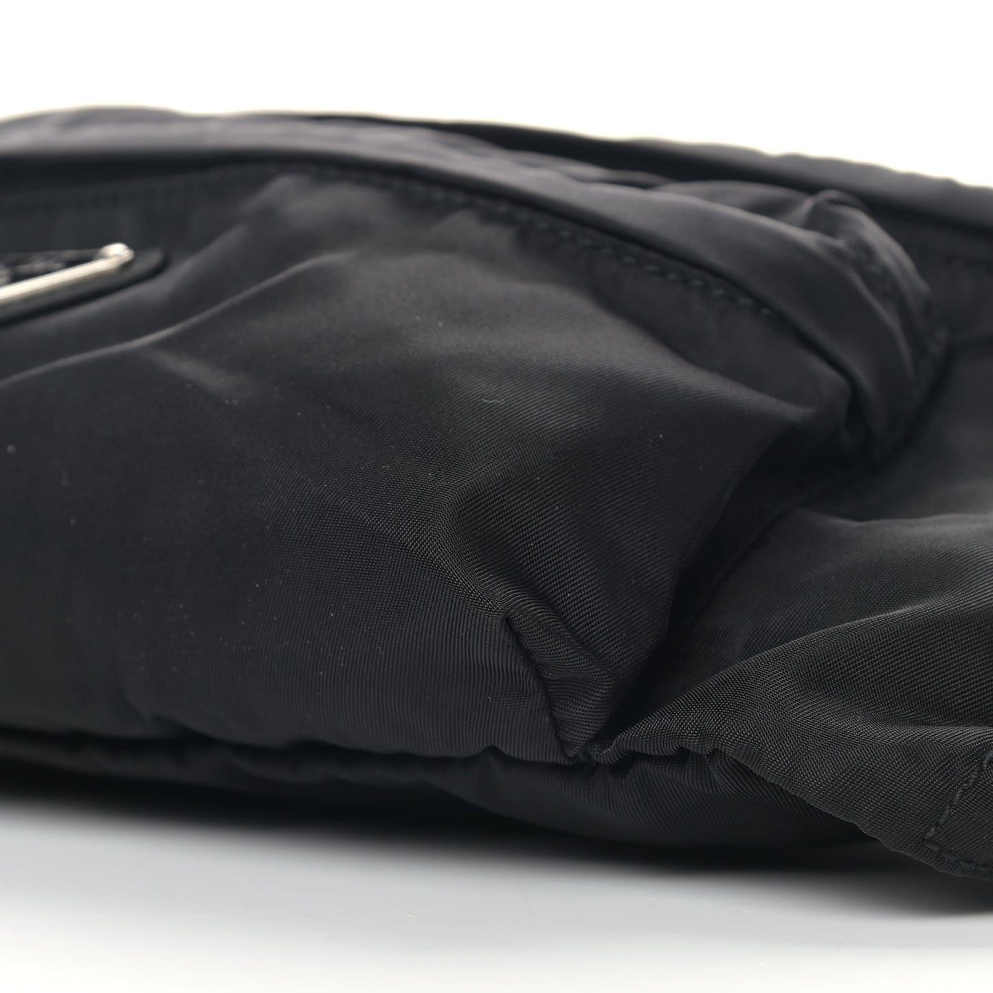 Tessuto Nylon Montagna Belt Bag Black