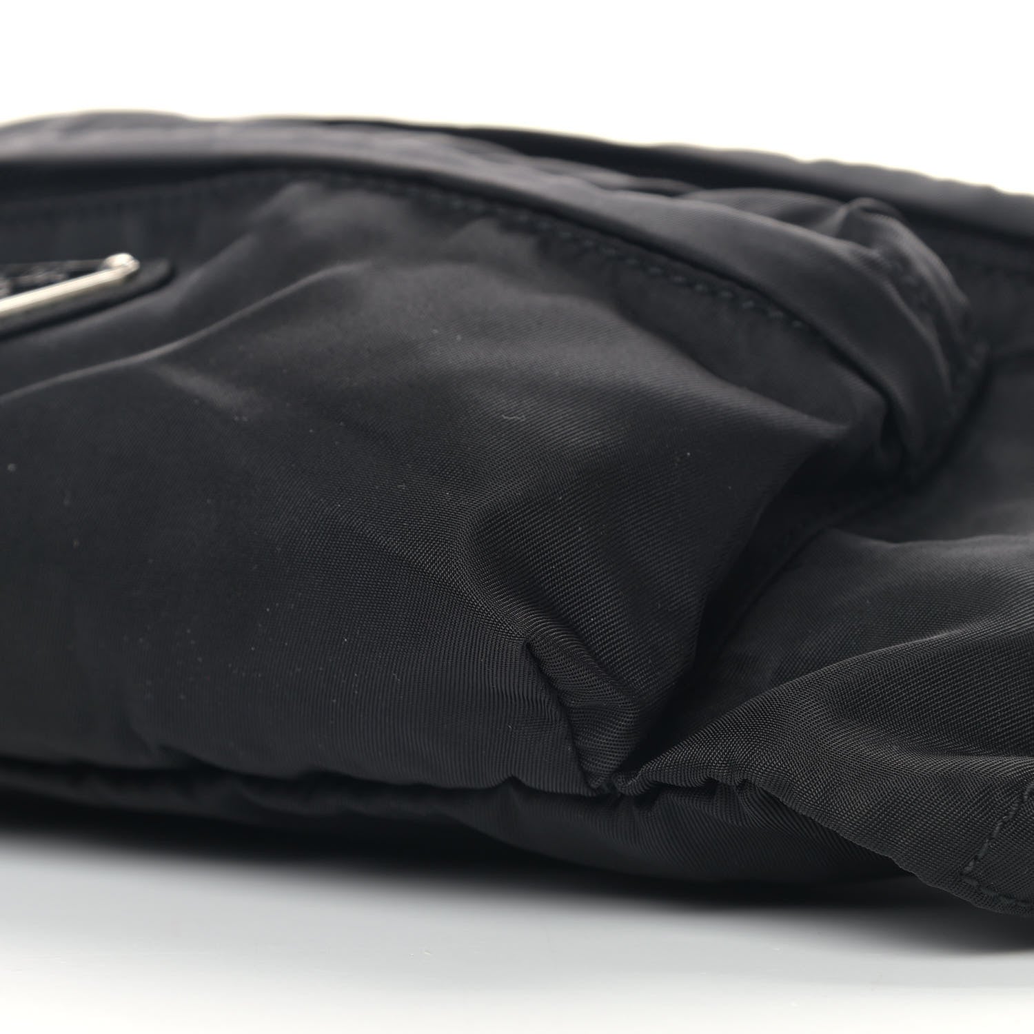 Prada Tessuto Nylon Montagna Belt Bag Black 7 of 9