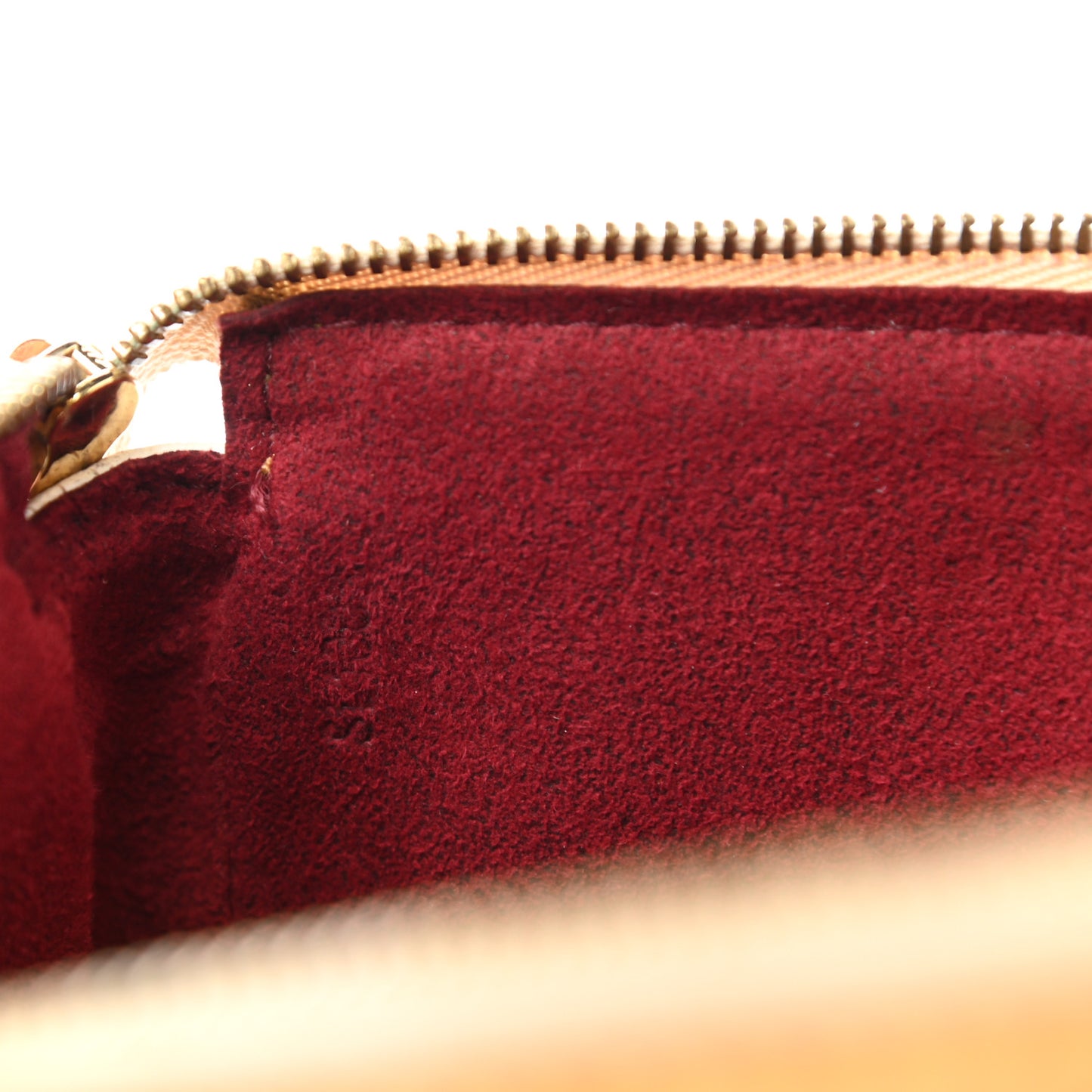 Monogram Multicolor Pochette Accessories White