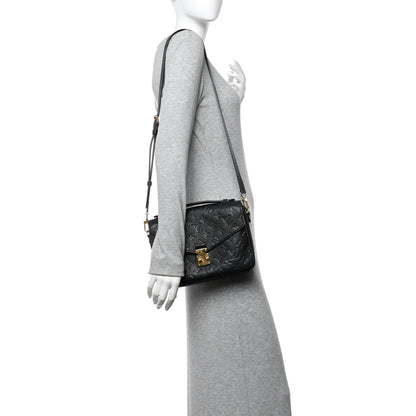 Louis Vuitton Empreinte Pochette Metis Black 2 of 14