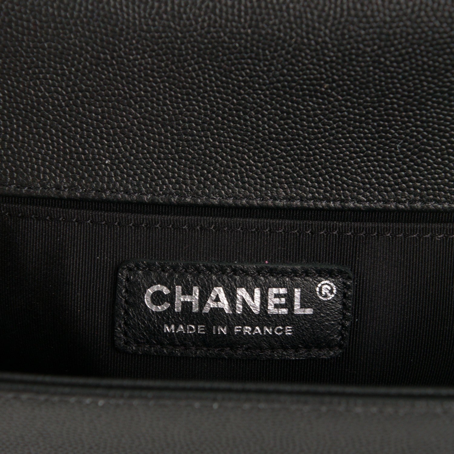 Chanel Caviar Quilted Medium Boy Flap So Black 6 of 7