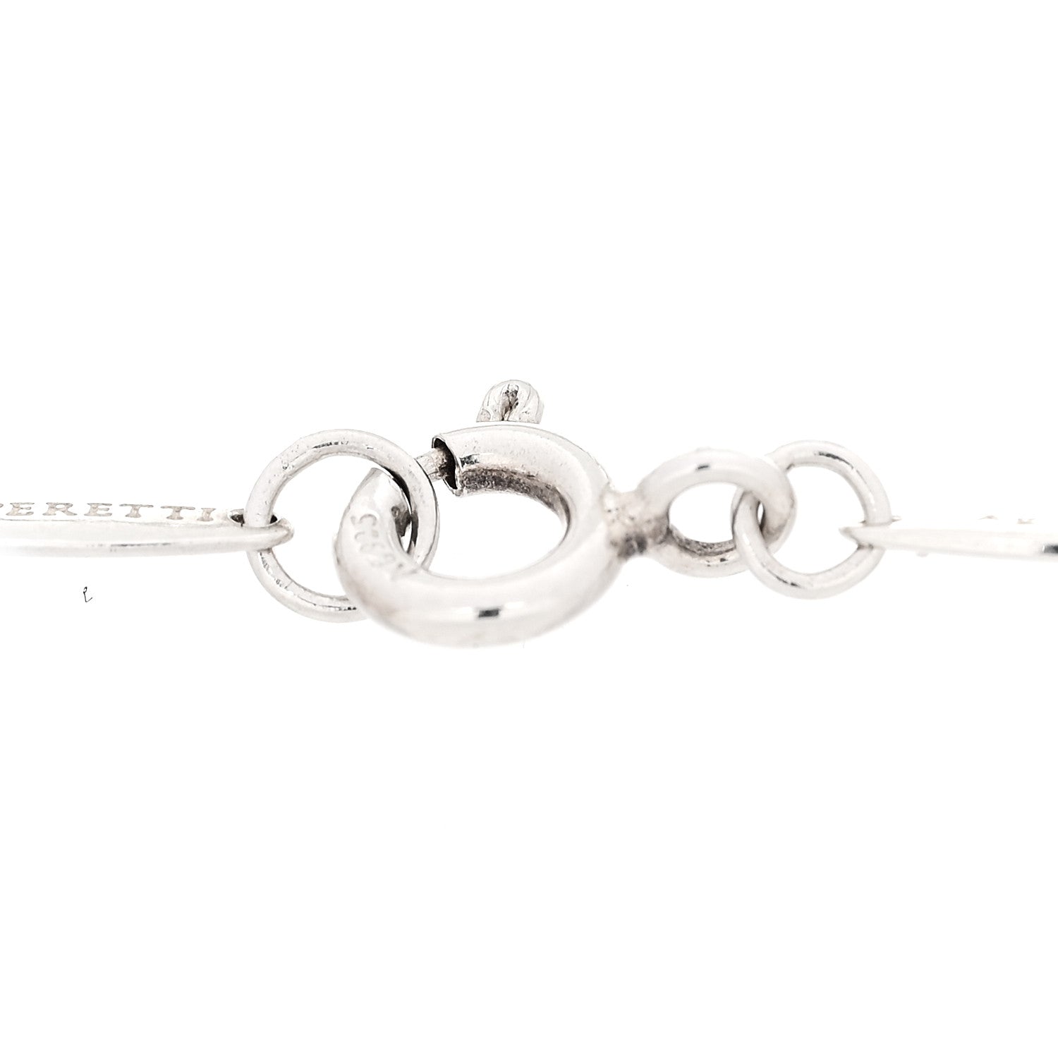 Tiffany Sterling Silver 9mm Elsa Peretti Bean Bracelet 3 of 9
