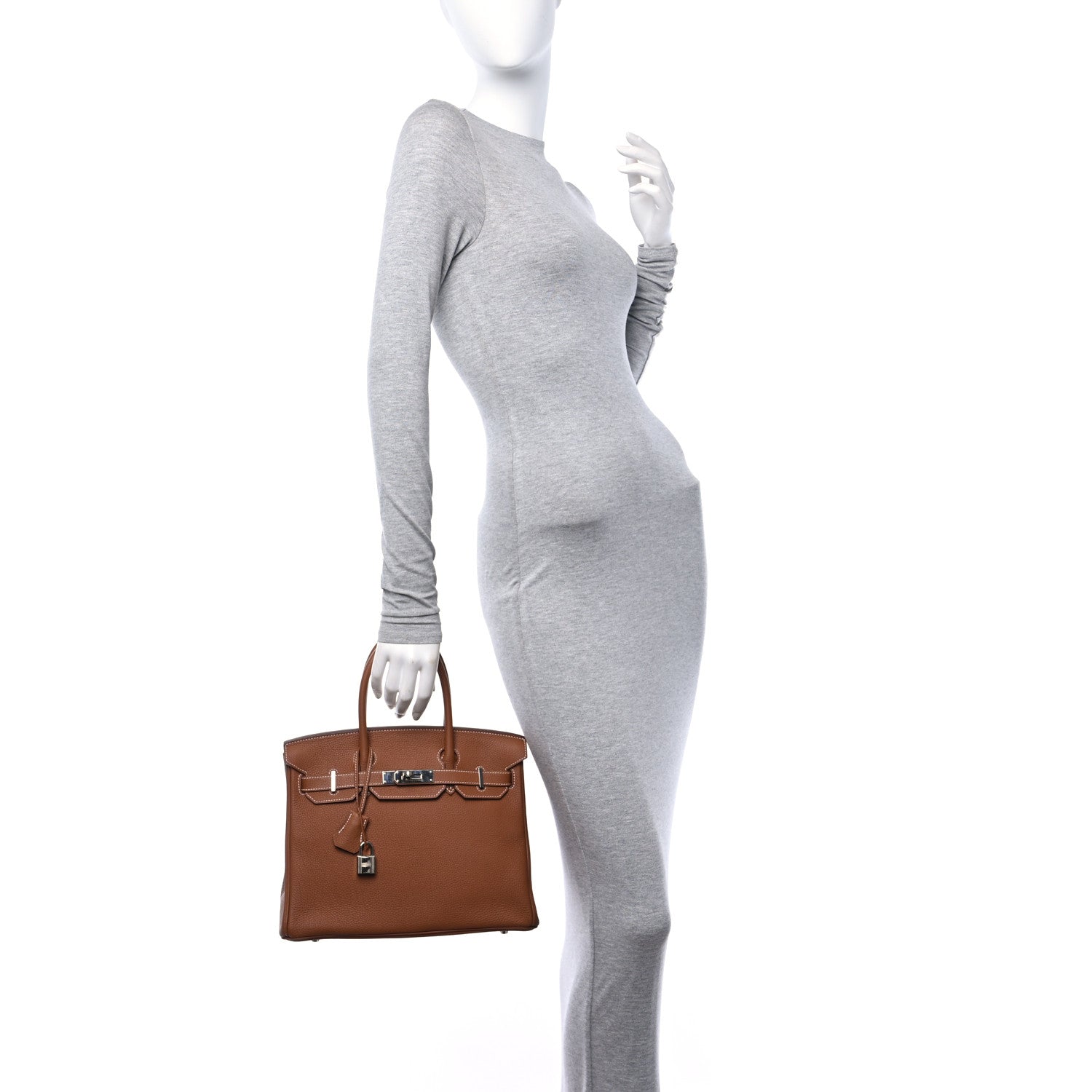 Hermes Togo Birkin 30 Gold 2 of 11