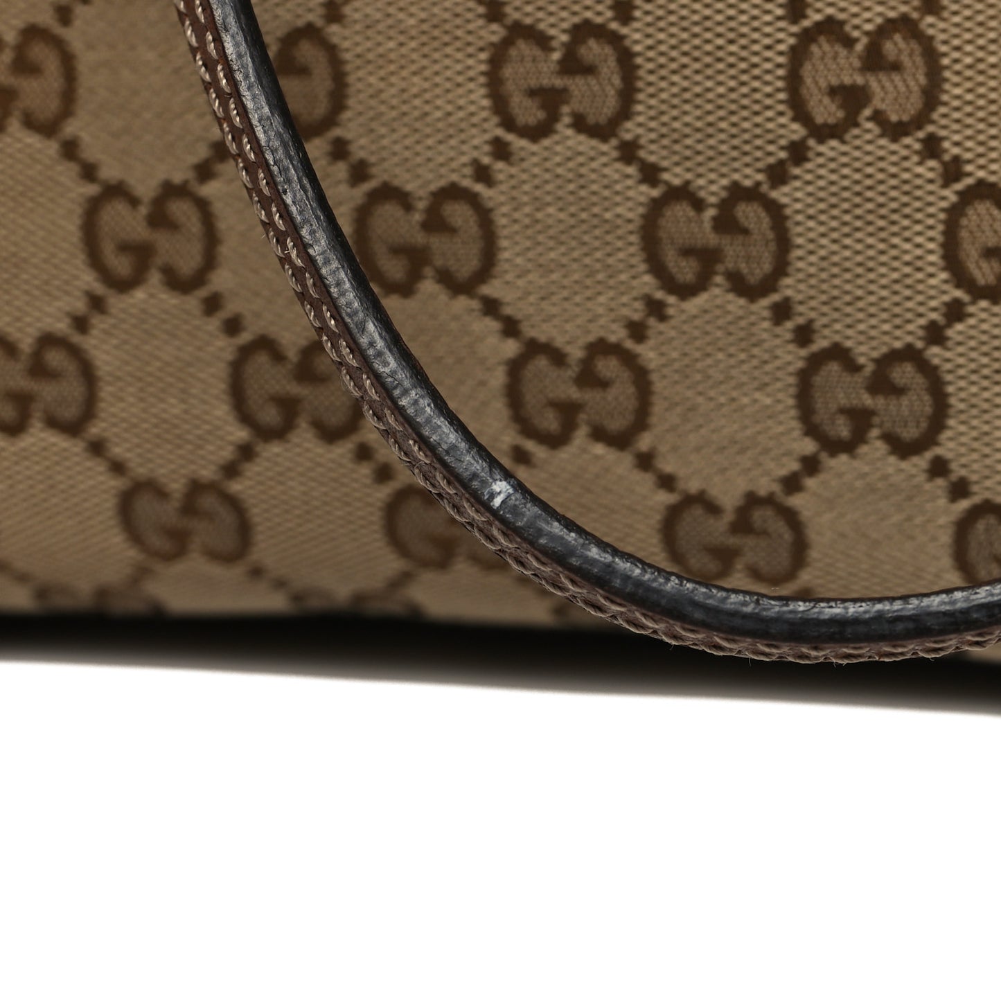 Monogram Medium Bree Shoulder Bag Beige Tabacco