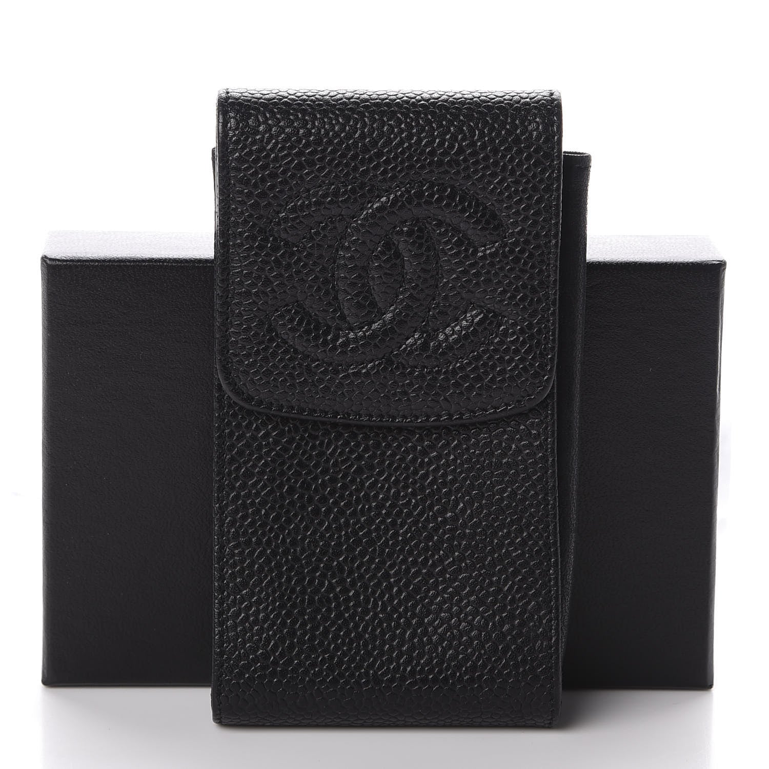 Chanel Caviar Timeless CC Key Holder Bag Charm Black 11 of 11