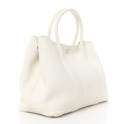 Hermes Negonda Garden Party 36 MM White 3 of 11