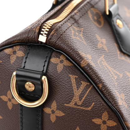 Louis Vuitton Monogram My World Tour Speedy Bandouliere 30 Black 10 of 10