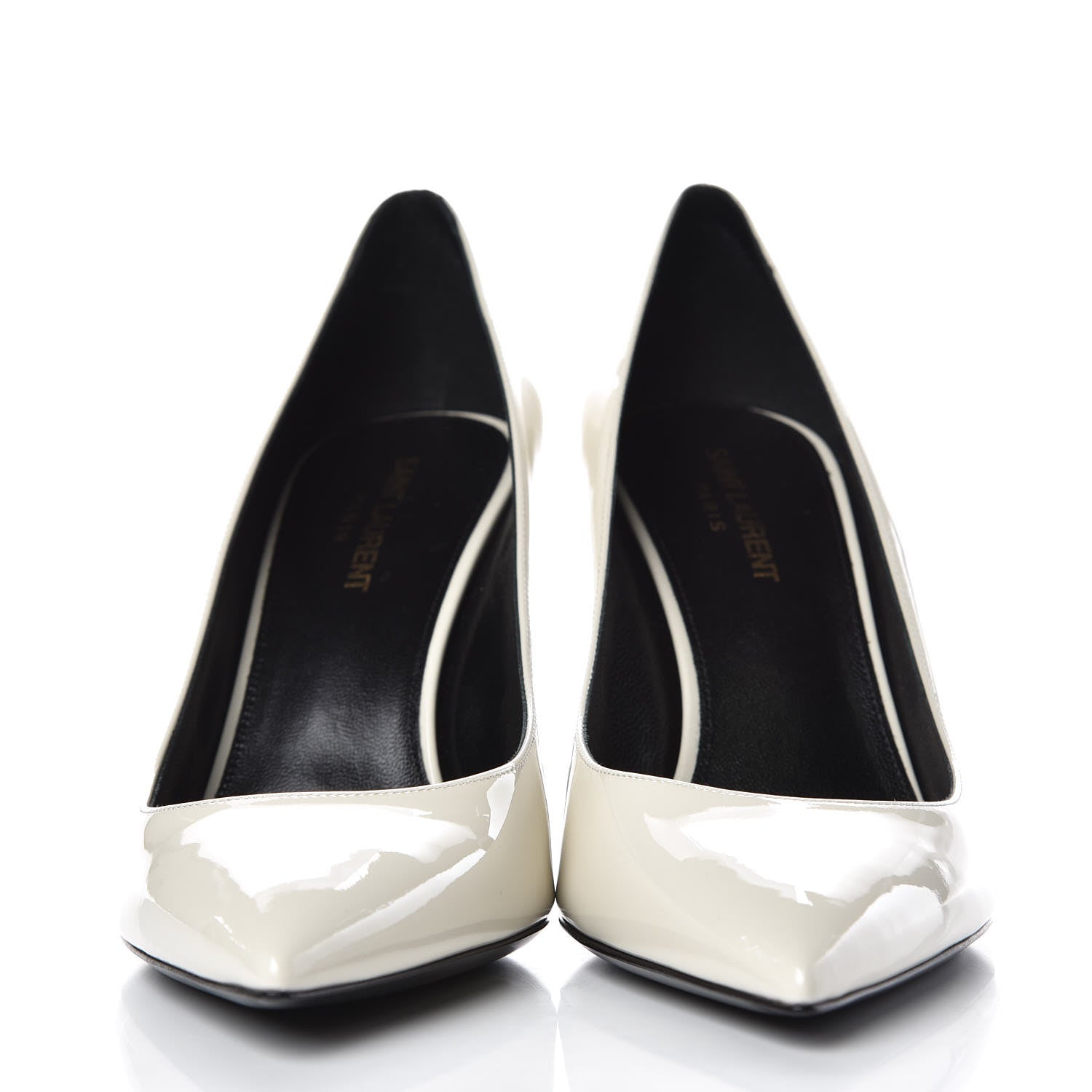 Saint Laurent Patent Opyum 85 Pumps 39 Neutro 2 of 10