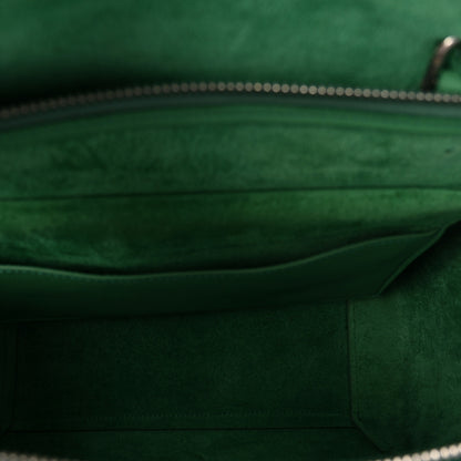 Celine Grained Calfskin Micro Belt Bag Pop Green 4 of 9