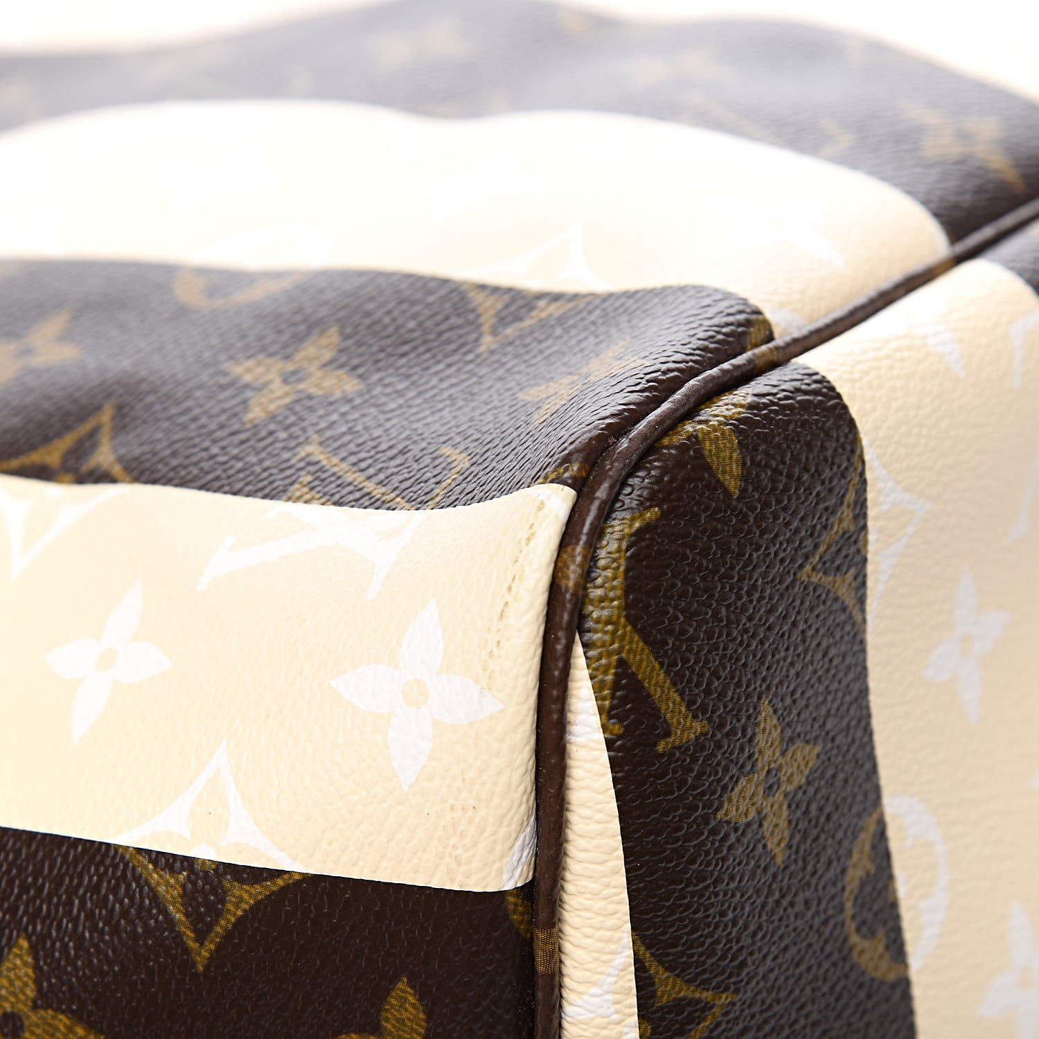 Louis Vuitton Monogram Rayures Neverfull XL 12 of 14